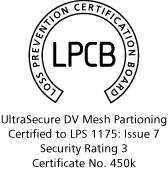 LPCB Logo - Certificate 450k - Mesh Partitioning - Level 3